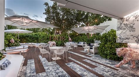 dior's rooftop cafe miami.